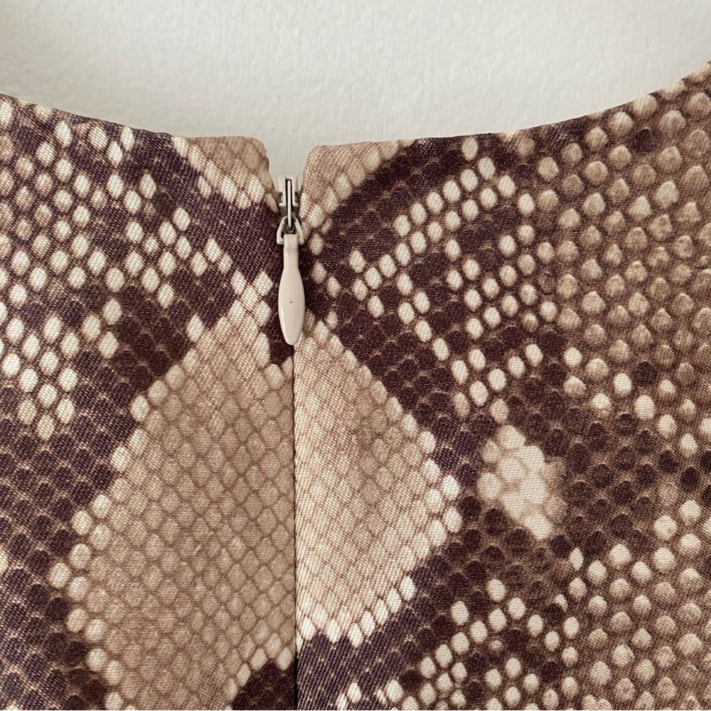 Tory Burch Python Snake Print Wool Silk Blend Blo… - image 7